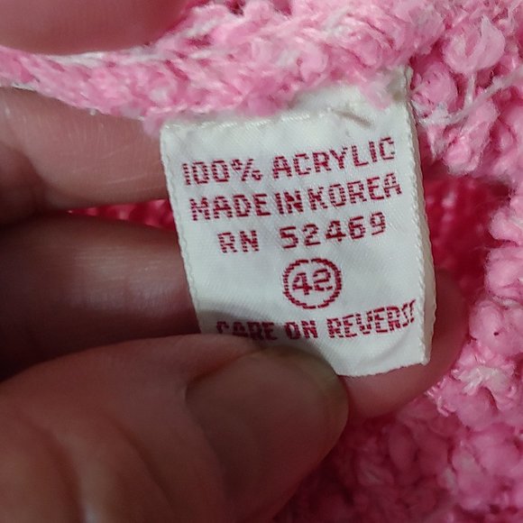 Country Craft womans vintage acrylic sweaters size 42 - Picture 15 of 16